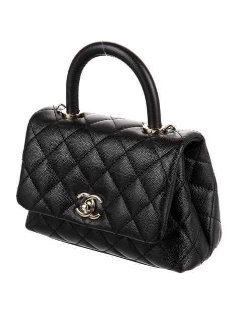 chanel coco handle 24cm|chanel mini coco handle bag.